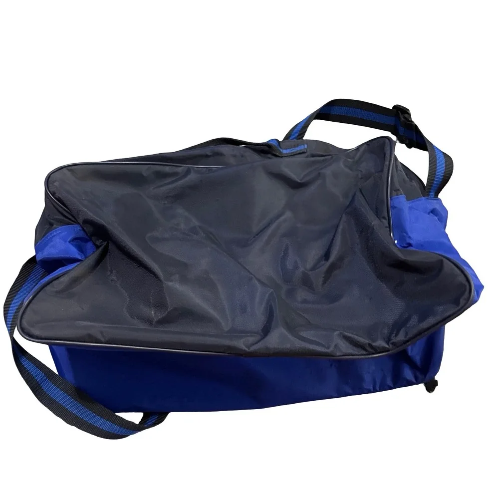 Polo Sport Ralph Lauren Vintage Blue Nylon Duffle‎ Bag 90s Gym Travel Bag